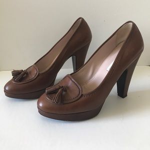SALE L'AUTRE CHOSE Leather Tassel Loafer Pump